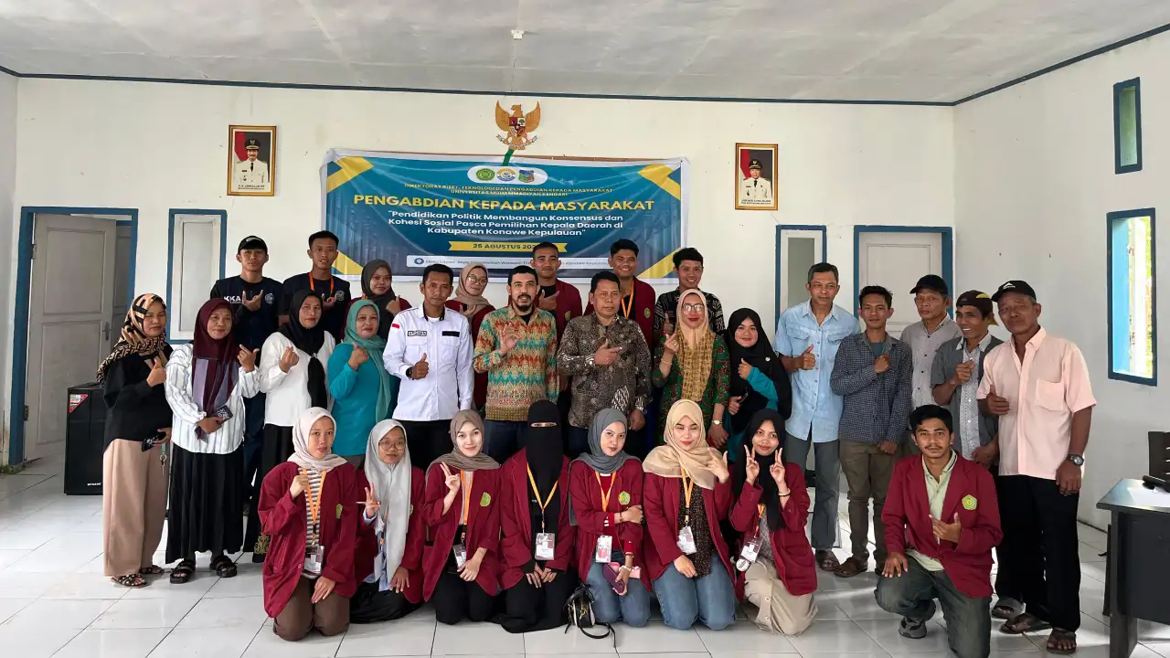 Warga Kendari Masih Memiliki Kesadaran Politik yang Rendah, Usaha Untuk Didik Generasi Muda Di Bidang Politik